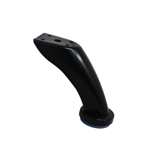 Caja con 20 piezas de Pata de Sofá 90mm acero color negro