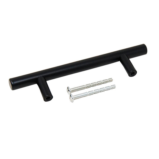 Caja con 50 piezas de Jaladera de Barra Hueca T116-H4 Negro