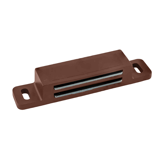 Caja con 60 piezas de Broche Imán Sencillo Café XL