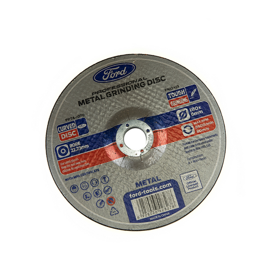 Caja con 5 piezas de Disco de Desbaste Para Metal de 7"