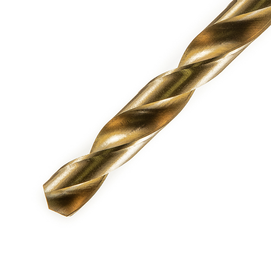 Caja con 1 pieza de Broca Helicoidal de Acero de AV (HSS) para Metal 1/2'' x 6''