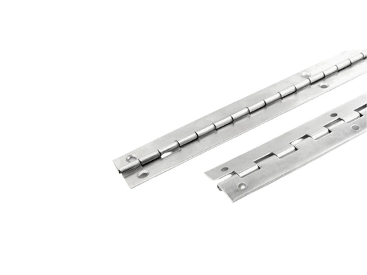 Caja con 20 piezas de Bisagra de piano de acero 2.4m