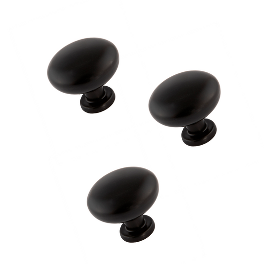 Caja con 50 piezas de Botón Aluminio color negro