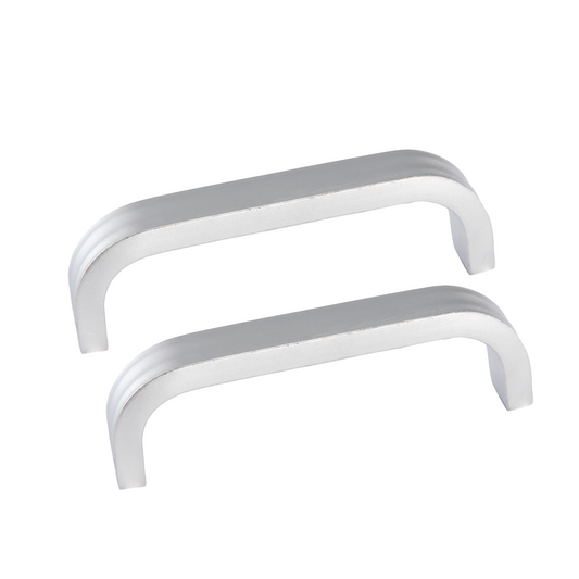 Caja con 50 piezas de Jaladera Aluminio 64 mm