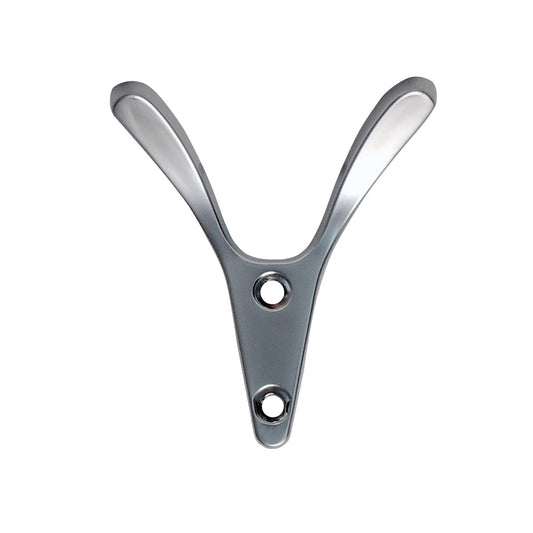 Caja con 25 piezas de Perchero de Aleación de Zinc 6013 Cromo Perla