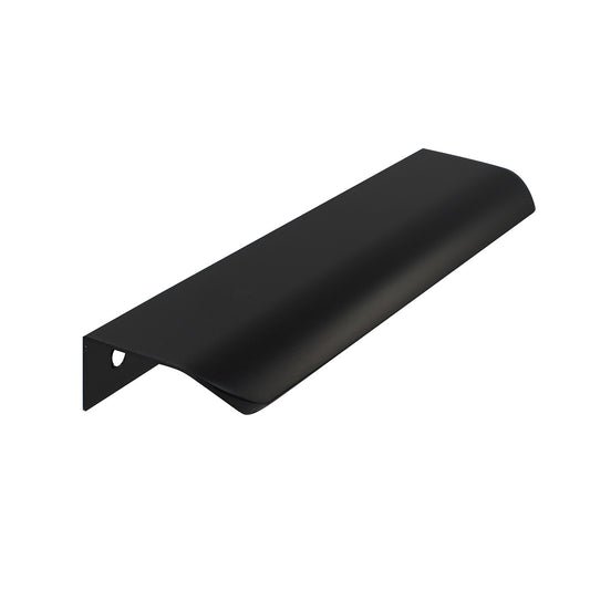 Caja con 25 piezas de Jaladera de Aluminio 150 Negro Mate