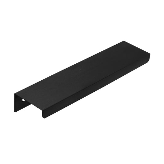 Caja con 25 piezas de Jaladera de Aluminio 150 Negro Mate