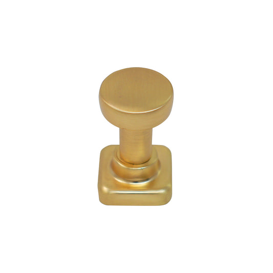 Caja con 25 piezas de Perchero de Zinc 1 Botón 2153 Dorado