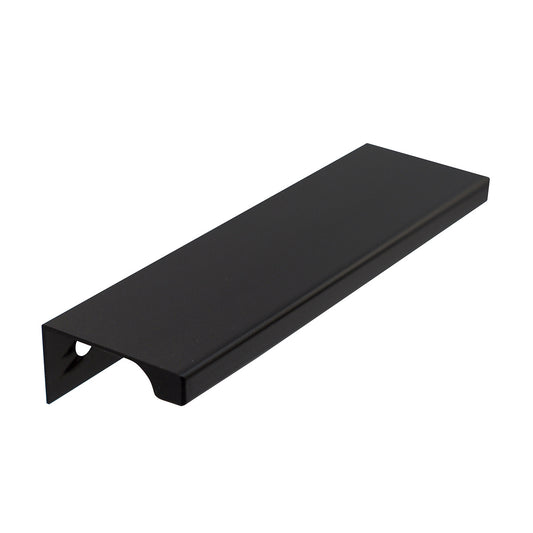 Caja con 25 piezas de Jaladera de Aluminio 120 Negro Mate