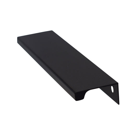 Caja con 25 piezas de Jaladera de Aluminio 150 Negro Mate