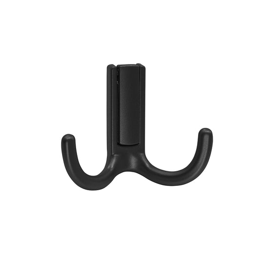 Caja con 25 piezas de Perchero de Aleación de Zinc S-6291 Negro Mate