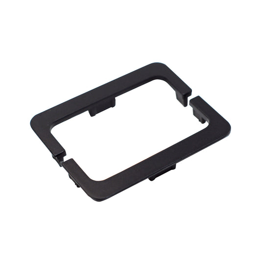 Caja con 20 piezas de Tapa de Aluminio para Perfil Gola Tipo "C" 8020-L Negro Mate