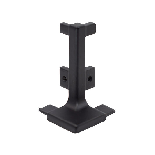 Caja con 20 piezas de Gola Esquinero "L" Exterior de Zinc S-8026-1 Negro Mate