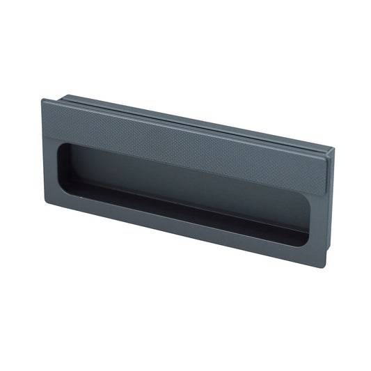 Caja con 25 piezas de Jaladera de Aluminio 120 Gris