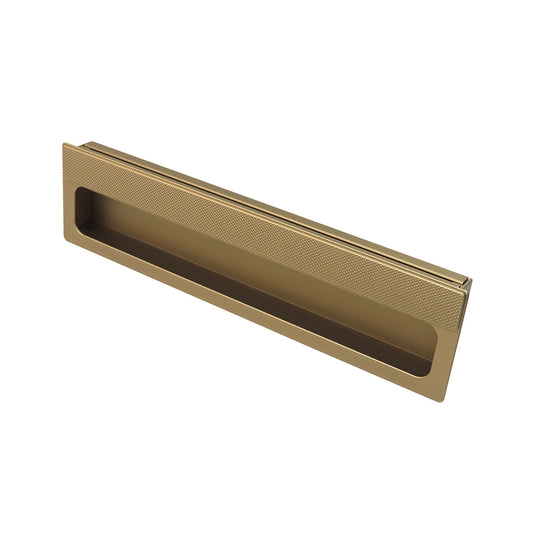 Caja con 25 piezas de Jaladera de Aluminio 176 Latón Antiguo Cepillado