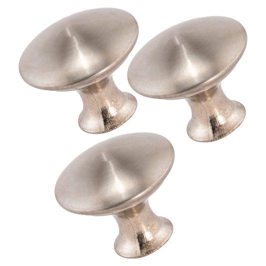 Caja con 50 piezas de Boton Acero Inoxidable