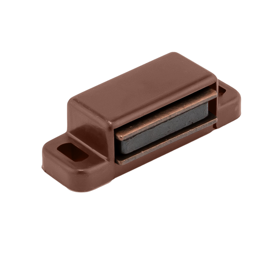 Caja con 100 piezas de Broche Imán Sencillo Café