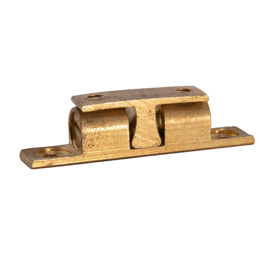 Caja con 100 piezas de Broche Doble Bala 40 mm Latón