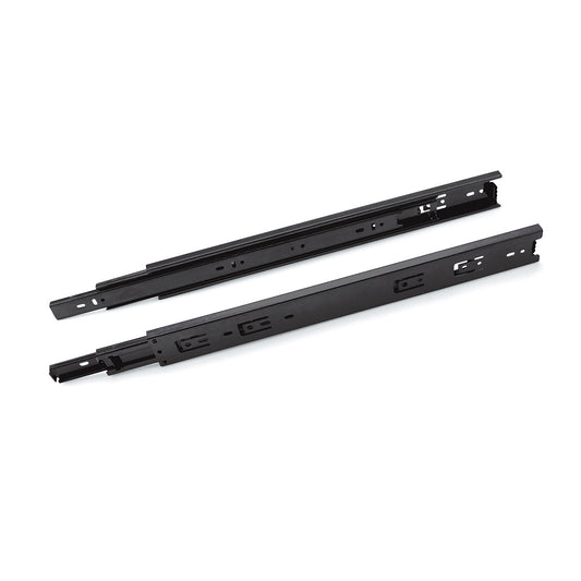 Caja con 10 piezas de Corredera Embalada  55cm Negro
