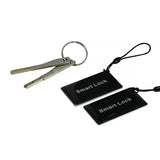 Caja con 1 Pieza de Cerradura Inteligente con Wifi y Bluetooth Negro