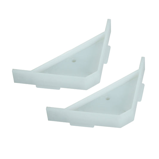 Caja con 50 piezas de ménsula esquinera 73 x 103mm
