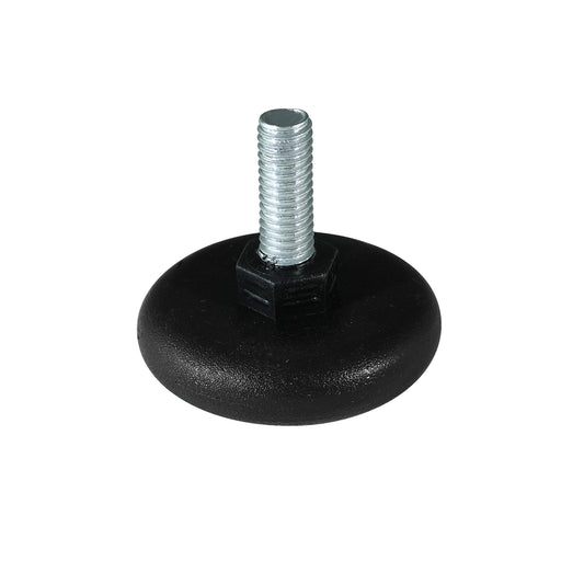 Caja con 100 piezas de Nivelador Plastico Ø de Base 2" "Tipo Stampa" con Tornillo de 1/4 X 1 1/4"