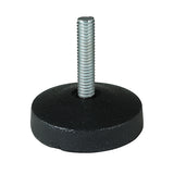 Caja con 100 piezas de Nivelador Plastico Ø de Base 2" "Tipo Flexi" con Tornillo de 1/4" X 1 1/4"
