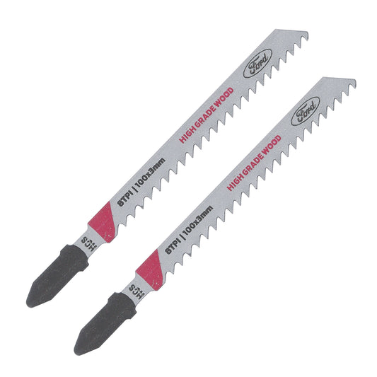 Juego de 2 Seguetas Sierra Caladora de Acero de Alto Carbono Para Acero y Madera 100x3x1.2 mm