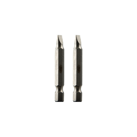 Juego de 2 Puntas Planas Para Desarmador de 50 mm (2")