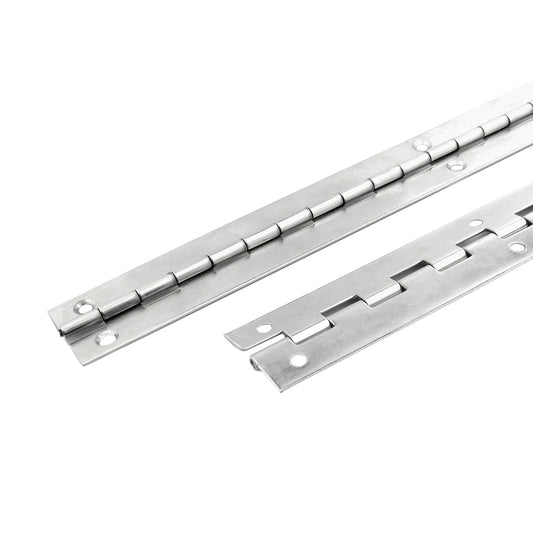 Caja con 20 piezas de Bisagra de Piano 1.8M, 1 1/8" Acero