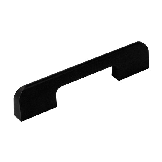 Caja con 50 piezas de Jaladera Aluminio 96 mm Negra
