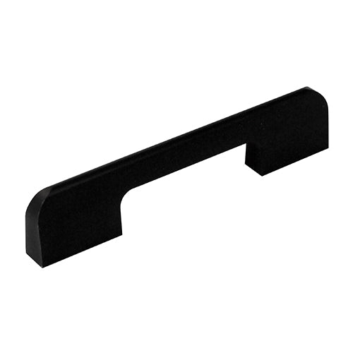 Caja con 50 piezas de Jaladera Aluminio 128 mm Negra