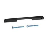 Caja con 50 piezas de Jaladera Aluminio 160 mm Negra