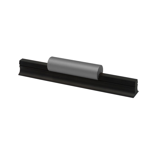 Caja con 25 piezas de Jaladera de Aleación de Aluminio 96 Negro Mate + Gris Caballero