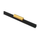 Caja con 25 piezas de Jaladera de Aleación de Aluminio 160 Negro Mate + Dorado