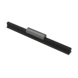 Caja con 25 piezas de Jaladera de Aleación de Aluminio 160 Negro Mate + Gris Caballero