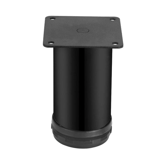 Caja con 20 piezas de Pata de Sofá 100mm Inox color negro