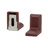 Caja con 200 Piezas de Soporte Café Tipo L 28*28*17.5mm