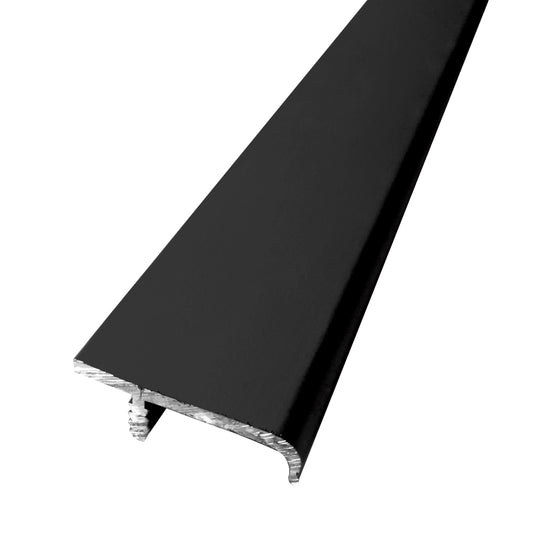 Caja con 20 piezas de Perfil de alumnio 80 3m Negro