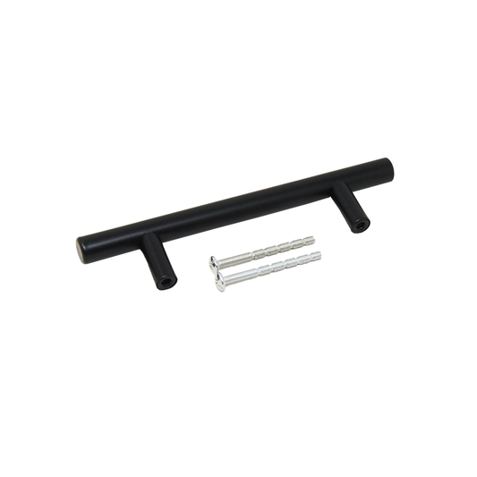 Caja con 50 piezas de Jaladera de Barra Hueca T116-H5 Negro