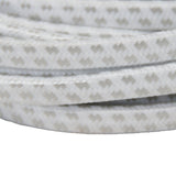 Extensión eléctrica de 4.6 metros con 3 contactos tipo cordón (blanco)