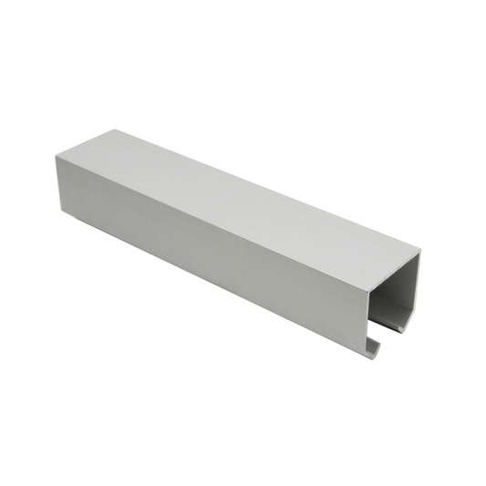 Caja con 20 piezas de Riel De Aluminio 2m Tipo U