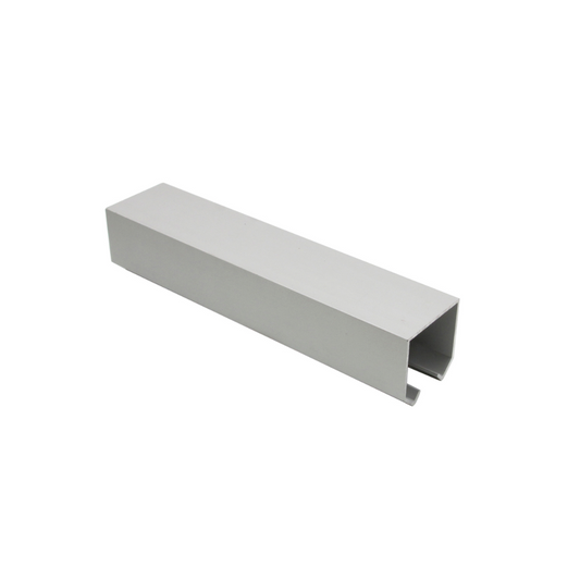 Caja con 20 piezas de Riel De Aluminio 3m Tipo U