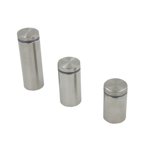 Caja con 20 piezas de Soporte Para Vidrio 25X25 mm