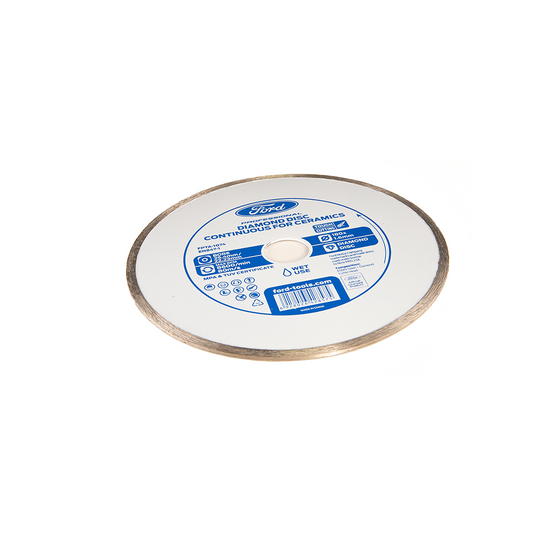 Caja con 1 pieza de Disco Diamantado Contínuo de Corte Húmedo Para Cerámica 7"