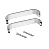 Caja con 50 piezas de Jaladera Aluminio 64 mm