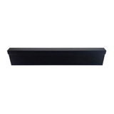 Caja con 10 piezas de Jaladera Aluminio negra 256 mm