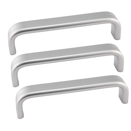 Caja con 50 piezas de Jaladera Aluminio 96 mm