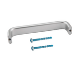 Caja con 50 piezas de Jaladera Aluminio 96 mm