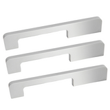 Caja con 50 piezas de Jaladera Aluminio 160 mm